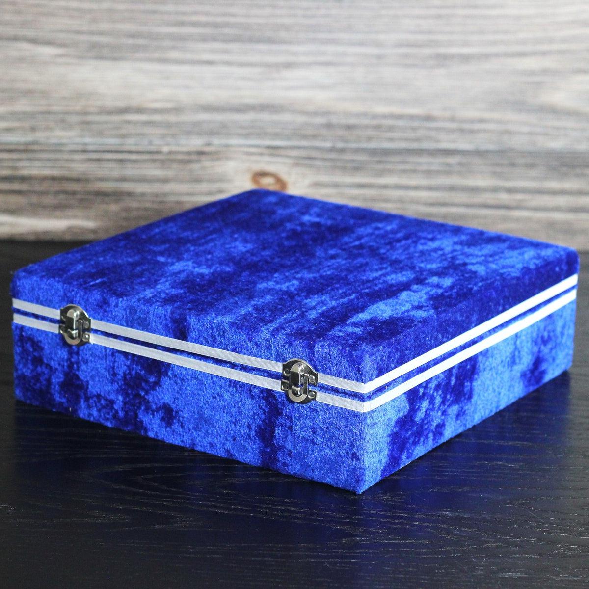 10 oz. White Onyx Wine Glasses Gift Set - Marble Cultures