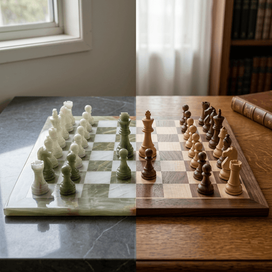 Marble vs Wooden Chess Sets: Which One Is Better? - Marble Cultures