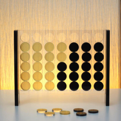 Acrylic Four in a Row Board Game