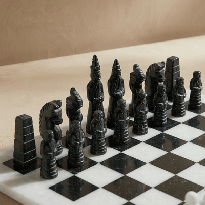 Japanese Inspired Marble Chess Set