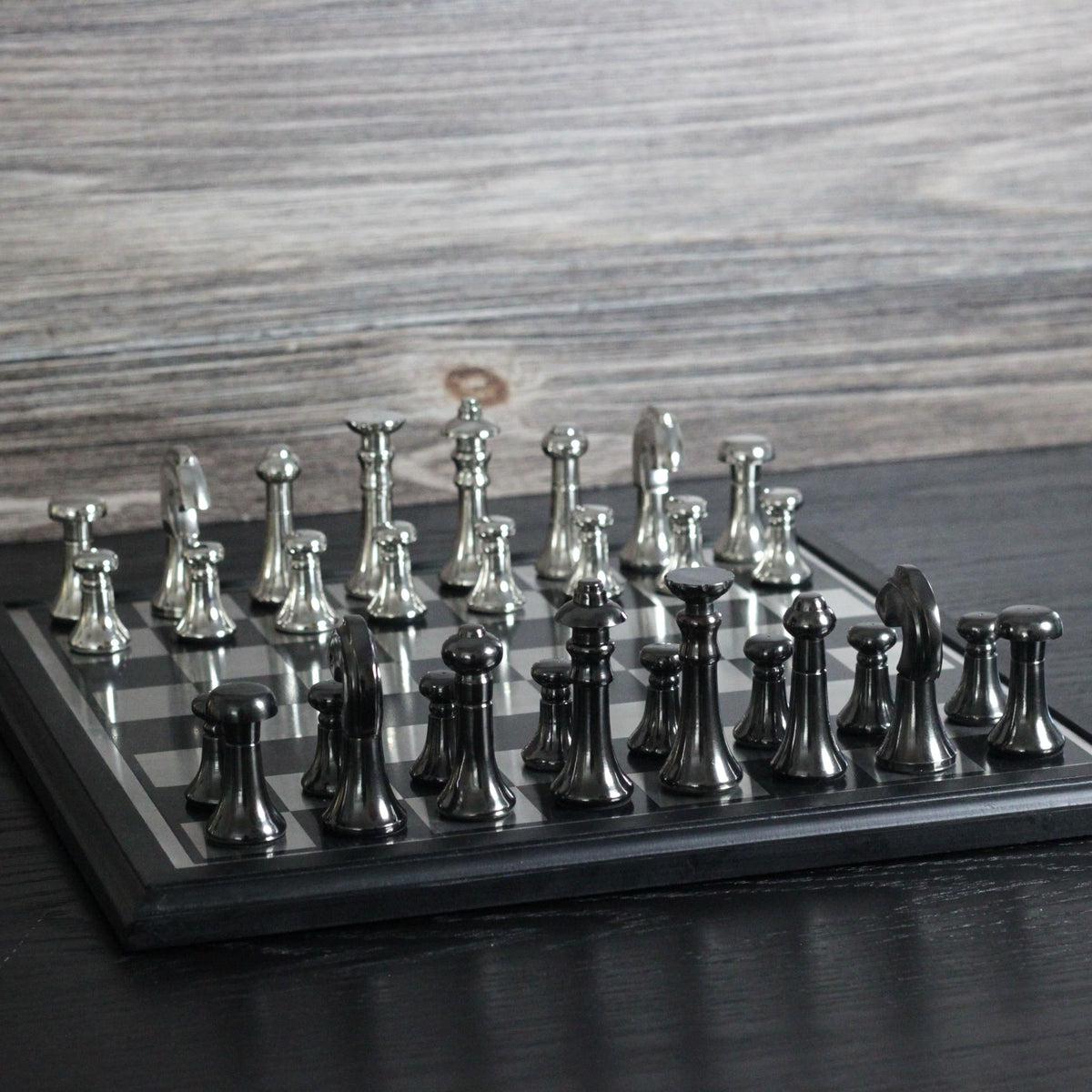 Metallic Chess Luxurious Metallic Chess Set Collection | Exquisite Designs, High ...